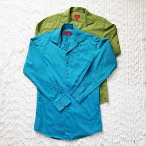 Alfani dress shirts (2 pcs) size S